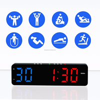 Timer Olahraga LED Digital Multifungsi untuk Gym, Fitness, Interval Training, Yoga, Tinju dengan Remote Control