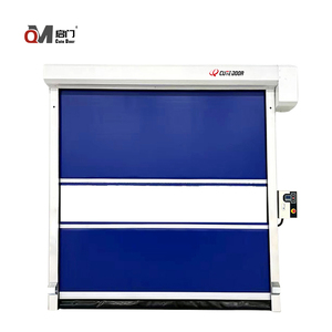 Cửa cuốn <span class=keywords><strong>PVC</strong></span> tốc độ cao cho kho lạnh không thấm nước Tốc độ nhanh cửa cuốn cho kho hậu cần khu vực làm lạnh - Product Image 1