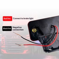 Nouvelles feux de position latéraux LED pour camions LJZ ZQ-BD-087 rouges, anti-collision, 12V-24V, étanches IP68, clignotants pour remorques