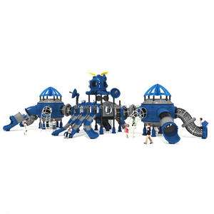 P021 Wooden Children Outdoor Play Playground Safe Durable Kids <b>Slide</b> Space Series Play Structure Amusement Park School - Product Image 2