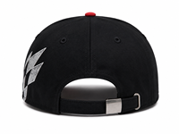 Casquette de baseball unisexe en sergé de coton à 6 panneaux, avec logo brodé en 3D, visière incurvée, imprimé léopard, réglable, pour le soleil et le sport, style course automobile