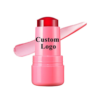 Fard à joues en stick longue tenue, haute qualité, waterproof, minéral, chimique, à base de plantes, haute pigmentation, effet rebondissant, pour peau claire, 5g
