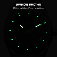 Montres mécaniques automatiques de luxe pour hommes, avec chiffres arabes anciens, personnalisables, en stock, vente en gros, succès commercial