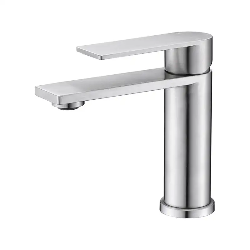 Watermark 304 grad stainless steel lavatory basin mixer tap bathroom faucets brushed tapware