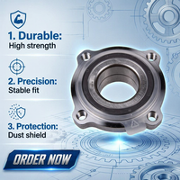 Rodamiento de Cubo de Rueda Trasera OEM 33416795961 Compatible con BMW X5 E70 F15 X6 E71 F16, Conjunto de Rodamiento de Eje Trasero