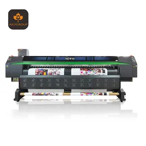 3.2m Four i3200 100sqm/h Large Format Digital Commercial Flex Banner Cloth Vinyl Sticker Eco Solvents Printer Printing Machine