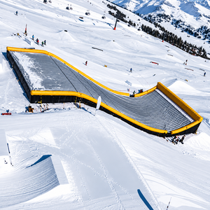 Airbag d'atterrissage gonflable pour snowboard, pour <span class=keywords><strong>le</strong></span> ski freestyle, la pratique des cascades, les parcs de neige et les événements sportifs d'hiver - Product Image 5