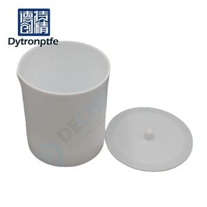 Gobelets volumétriques en PTFE Dechuang avec couvercle, qualité supérieure, pour usage en laboratoire - Product Image 5