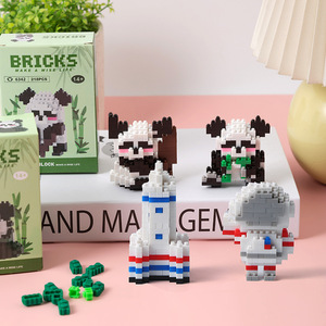 Bricks Panda Micro <b>Building</b> <b>Blocks</b> 218Pcs Educational Toy For Kids Age 14+ - Product Image 1