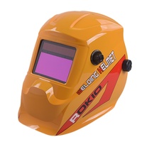 Casque de soudage à obscurcissement automatique intégral avec batterie au lithium et alimentation solaire pour soudage professionnel, meulage et découpe