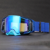 Nouvelles lunettes de moto tout-terrain, lunettes de motocross, lunettes de sport pour casque, lunettes personnalisées MX BMX Dirt Bike, lunettes transparentes pour VTT, lunettes de moto