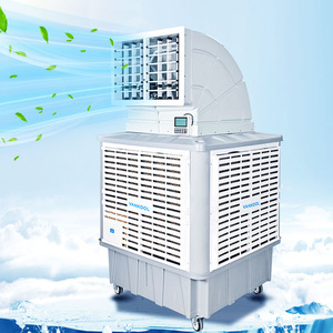 เครื่องทำความเย็นแบบระเหยน้ำสำหรับงานหนัก 25000 ลูกบาศก์เมตรต่อชั่วโมง แบบหกช่องลมออก ระบบเพลเทียร์ สำหรับอุตสาหกรรมในทะเลทราย เครื่องทำความเย็นแบบพกพาสำหรับทะเลทราย - Product Image 3
