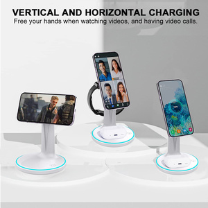 2023 più venduto portatile <span class=keywords><strong>31</strong></span> 3 in 1 Qi caricabatterie Wireless Smart PD caratteristiche compatibili iPhone Apple Watch Airpods telefoni cellulari - Product Image 3