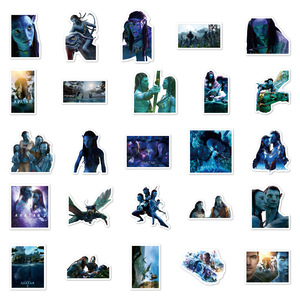 50 unids/bolsa película <span class=keywords><strong>Avatar</strong></span> pegatina pegatinas de vinilo impermeables calcomanías para Notebook coches de juguete pegatinas de motocicleta - Product Image 4