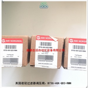 วาล์วลดแรงดันนอร์เกรน B73G-4GK-QD3-RMN 1/4 นิ้ว โมดูลนิวแมติกสำหรับแก๊ส - Product Image 4