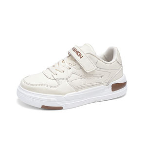 キッズ・スクールボーイズ・ガールズ向け、新スタイルスポーツホワイト無地キャンバスシューズ、カジュアルエアスニーカー、低価格ベストセラー、シューズファクトリー、29-39サイズ - Product Image 3