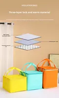Boîte isotherme pour gâteau d'anniversaire, en aluminium épais, pour emporter, glacière d'été, sac à glace, 4-12 pouces