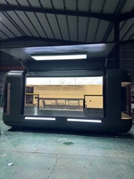 Remorque alimentaire mobile certifiée CE en fibre de verre et aluminium, camion-restaurant complet, fast-food, glaces, café, boissons, pizzas, burgers, snacks