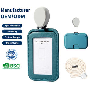 Porte-badge détachable Casekey au design créatif avec cordon, rangement dissimulé pour carte d'identité, argent, clés et cartes de crédit - Product Image 1