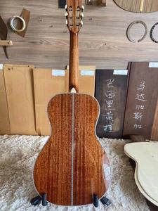 Haute qualité jouant de la guitare acoustique avec la taille de salon personnalisée tout en épicéa massif acajou palissandre - Product Image 4