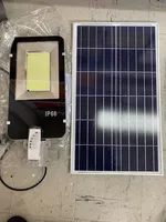 Lampe d'éclairage public à LED solaire 100W avec bras