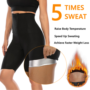 Pantalones cortos adelgazantes para quemar grasa, moldeador corporal térmico para Sauna, OEM - Product Image 5