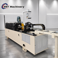 Machine de profilage rapide BSY pour barres d'angle en acier, machine de profilage pour barres en L et coins en angle, et découpe volante