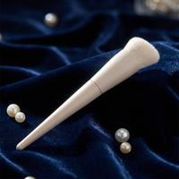 Pinceau Fond de Teint Personnalisé avec Logo, Poils Synthétiques, Vente en Gros, Outils Cosmétiques à Marque Privée pour le Mélange Quotidien du Maquillage du Visage