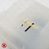Pièges à rongeurs réutilisables Boîte de capture de rats Piège à souris en plastique Station d'appâts