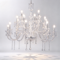 Lustre de mariage luxueux en acrylique RHD, éclairage décoratif écologique pour salle, accessoires de mariage
