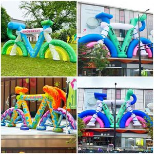 Modelo de Bicicleta Inflable Gigante Personalizado, Tipo Globo, para Actividades Deportivas al Aire Libre - Product Image 2