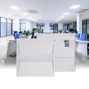 Éclairage Commercial et industriel, éclairage à intensité variable pour hôpital 2x2 2x4 24w 36w 42w 50w encastré Led troffe