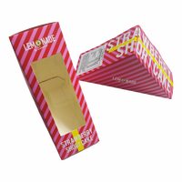Boîte d'emballage alimentaire personnalisée pour poulet frit, frites, fruits secs – Vente en gros, jetable, pliable, en papier kraft, portable, pour fêtes et événements (format rugby)