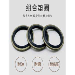 ปะเก็นแบบรวม ซีลน้ำมันไฮดรอลิก ทนแรงดันสูง ทนการสึกหรอ ทนน้ำมัน - Product Image 1