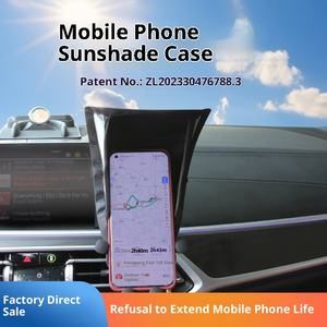 Support de téléphone <span class=keywords><strong>portable</strong></span> <span class=keywords><strong>pour</strong></span> voiture Xiao Xue, version verticale, protection solaire, en ABS, fixation sur tableau de bord, <span class=keywords><strong>bras</strong></span> télescopique réglable - Product Image 2