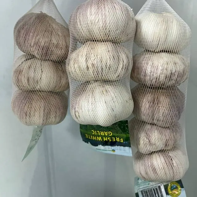 Tas penjualan langsung pabrik jaring bawang putih, gulungan jaring bawang putih, jaring bawang putih
