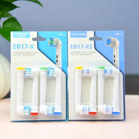 Têtes de brosse à dents électriques de rechange brevetées Or-Care EX17-XSmart pour hôtel et extérieur, en matériau ABS