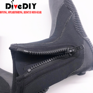 Bottes de plongée en <span class=keywords><strong>néoprène</strong></span> de 5 mm d'épaisseur pour eaux froides, avec embout et talon renforcés en caoutchouc, semelle confort intégrée, pour la pêche sous-marine et la plongée libre - Product Image 3