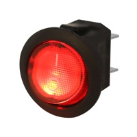 Interrupteur à bascule 12V pour voiture, type marin, étanche, bouton On/Off, 6 broches