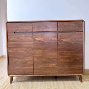 Zapatero Moderno de Madera Maciza para Sala de Estar y Dormitorio, Mueble de Almacenamiento Multiusos, Ecológico y Duradero - Product Image 1