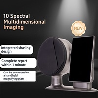 Dermoscopio AI de 15 Pulgadas, Escáner de Análisis de Piel 3D con Detección Facial, Uso en Spa y Salón, Enchufe US/EU, WiFi, LT-M17, Máquina Profesional