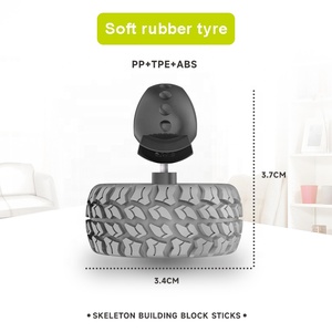 <span class=keywords><strong>34pcs</strong></span> STEM DIY lắp ráp đa chức năng Skeleton Doanh Rod Đồ chơi khối xây dựng trẻ em sáng tạo Skeleton Rod khối xây dựng bộ - Product Image 5