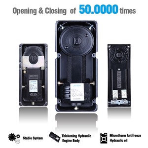 Resorte de Piso para Puerta de Vidrio OEM/ODM Personalizado, Resorte de Piso de <span class=keywords><strong>Doble</strong></span> Acción de 90 kg para Trabajo Ligero, Resorte de Piso de Hierro Fundido para Puerta de Vidrio - Product Image 1