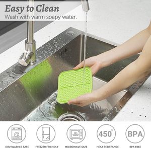 Alas Makan Perlahan Desain Baru <span class=keywords><strong>2026</strong></span>, Alas Jilat Silikon Pereda Kecemasan untuk Anjing dan Kucing dengan Cangkir Hisap Kuat - Product Image 5