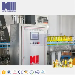 2023 New Products Fully Automatic 1L-5L Bpttle Filling Machine For Cooking Oil