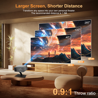 Salange 2026 NOUVEAU Arrivée P60 PRO Projecteur LED intelligent Lecteurs multimédias en streaming à domicile Projecteurs de films Projecteur de cinéma intelligent