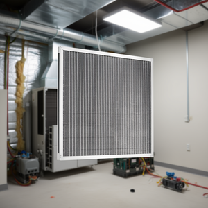 Panel de filtro de aire electrostático de aluminio MERV 8 de 20x25x1 pulgadas para sistemas HVAC comerciales - Product Image 2