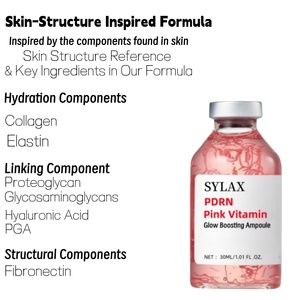 Suero Ampolla Coreano PDRN, Péptidos <span class=keywords><strong>de</strong></span> Cobre, Vitamina B12, Suero Facial Antienvejecimiento con Colágeno, Multipéptidos, 10 Ácidos Hialurónicos - Product Image 3