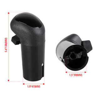 Eaton Fuller <b>Shift</b> <b>Knob</b> A6909 Black Plastic Ergonomic Car Gear <b>Knob</b> 5.4x1.9x1.5 Inch - Product Image 1