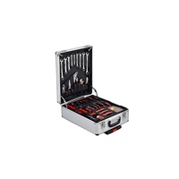 Ensemble d'outils Vde avec boîte à outils, kit d'outils ménagers, ensemble d'outils de réparation générale pour la maison, coffret de rangement, jeux de clés à douilles